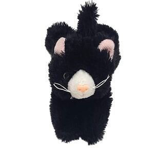 Pretex Black cat plush stuffed animal